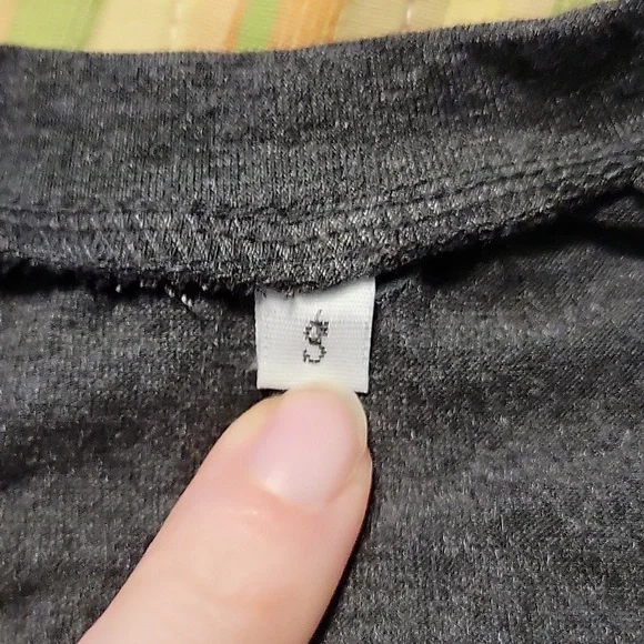 V-Neck T-Shirt Dress with Ruched Detail - Picture 3 of 3